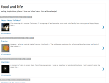 Tablet Screenshot of judefoodlife.blogspot.com