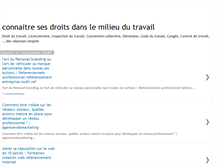Tablet Screenshot of connaitre-le-droit-du-travail.blogspot.com