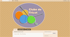 Desktop Screenshot of clubedotricot.blogspot.com