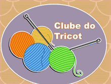 Tablet Screenshot of clubedotricot.blogspot.com