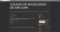 Desktop Screenshot of colesociologossj.blogspot.com