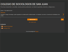 Tablet Screenshot of colesociologossj.blogspot.com