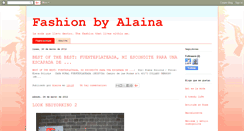 Desktop Screenshot of fashionbyalaina.blogspot.com