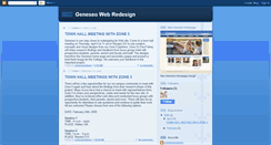 Desktop Screenshot of geneseowebredesign.blogspot.com