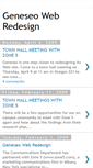 Mobile Screenshot of geneseowebredesign.blogspot.com