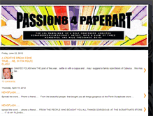 Tablet Screenshot of passion84paperart.blogspot.com