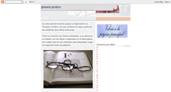 Desktop Screenshot of glosariojuridico.blogspot.com