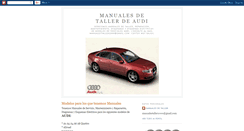 Desktop Screenshot of manuales-audi.blogspot.com