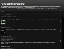 Tablet Screenshot of portugalunderground.blogspot.com