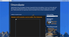 Desktop Screenshot of orsovolante.blogspot.com