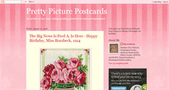 Desktop Screenshot of prettypicturepostcards.blogspot.com