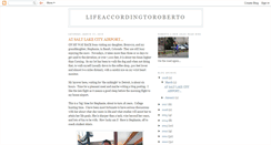 Desktop Screenshot of lifeaccordingtoroberto.blogspot.com