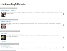 Tablet Screenshot of lifeaccordingtoroberto.blogspot.com