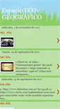 Mobile Screenshot of espacioecogeografico.blogspot.com