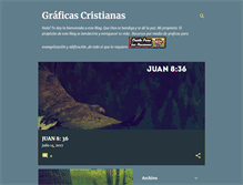 Tablet Screenshot of graficascristianas.blogspot.com