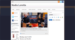 Desktop Screenshot of nadialoretta.blogspot.com