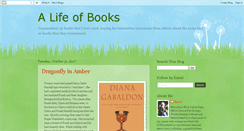 Desktop Screenshot of alifeofbooks.blogspot.com