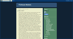 Desktop Screenshot of firehousemissions.blogspot.com