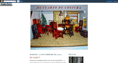 Desktop Screenshot of cuartodecostura.blogspot.com