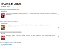 Tablet Screenshot of cuartodecostura.blogspot.com