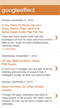 Mobile Screenshot of googleeffect.blogspot.com