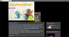 Desktop Screenshot of joanartesanias.blogspot.com