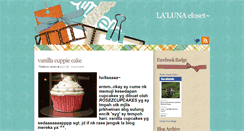 Desktop Screenshot of frommyclosetlaluna.blogspot.com