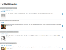 Tablet Screenshot of hotrodlibrarian.blogspot.com