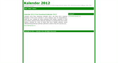 Desktop Screenshot of calendar-kalender.blogspot.com