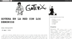 Desktop Screenshot of goteraenlaredconlosdemonios.blogspot.com