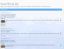 Tablet Screenshot of oracleaia.blogspot.com