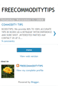 Mobile Screenshot of freecommoditytips.blogspot.com