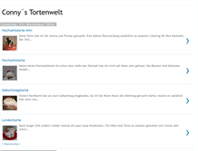 Tablet Screenshot of connystortenwelt.blogspot.com