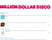 Tablet Screenshot of milliondollardisco.blogspot.com