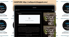 Desktop Screenshot of ca0spunk.blogspot.com