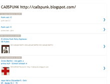 Tablet Screenshot of ca0spunk.blogspot.com