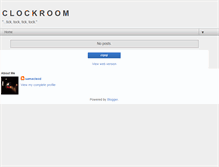 Tablet Screenshot of clockroom.blogspot.com