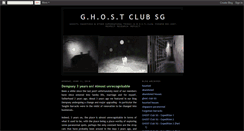 Desktop Screenshot of ghostclubsg.blogspot.com