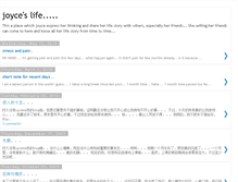 Tablet Screenshot of joyce8023.blogspot.com