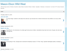Tablet Screenshot of masondixonwildwest.blogspot.com