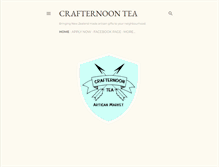 Tablet Screenshot of crafternoon-tea.blogspot.com