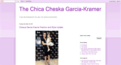 Desktop Screenshot of chicacheska.blogspot.com