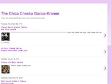 Tablet Screenshot of chicacheska.blogspot.com