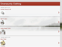 Tablet Screenshot of dunityclothing.blogspot.com