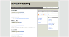 Desktop Screenshot of directorioweblog.blogspot.com