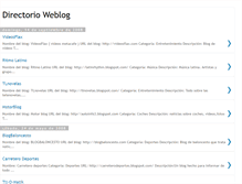 Tablet Screenshot of directorioweblog.blogspot.com