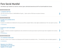 Tablet Screenshot of forosocialmundial.blogspot.com