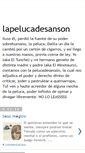Mobile Screenshot of lapelucadesanson.blogspot.com