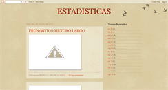 Desktop Screenshot of admon-estadisticas.blogspot.com