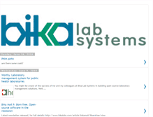 Tablet Screenshot of bikablog.blogspot.com